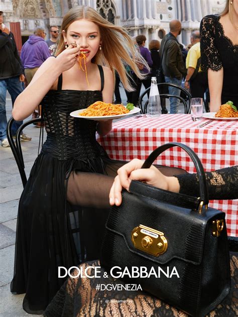 b&w dolce gabbana ad|how to spell b.